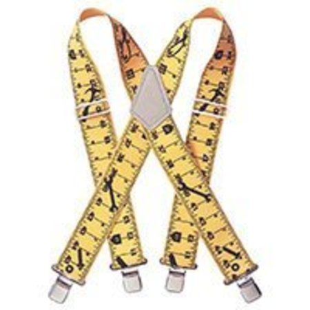 CLC WORK GEAR CLC Tool Works 110RUL Work Suspender, Nylon, Yellow 110RUL